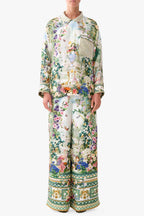 Relaxed Collared Shirt with Pocket in Art For The Empress