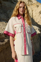 Remy Shirt in Antique Phalae