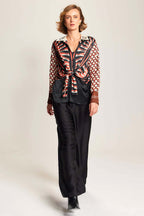 Reyna Tie Waist Shirt in Rodeo | FINAL SALE