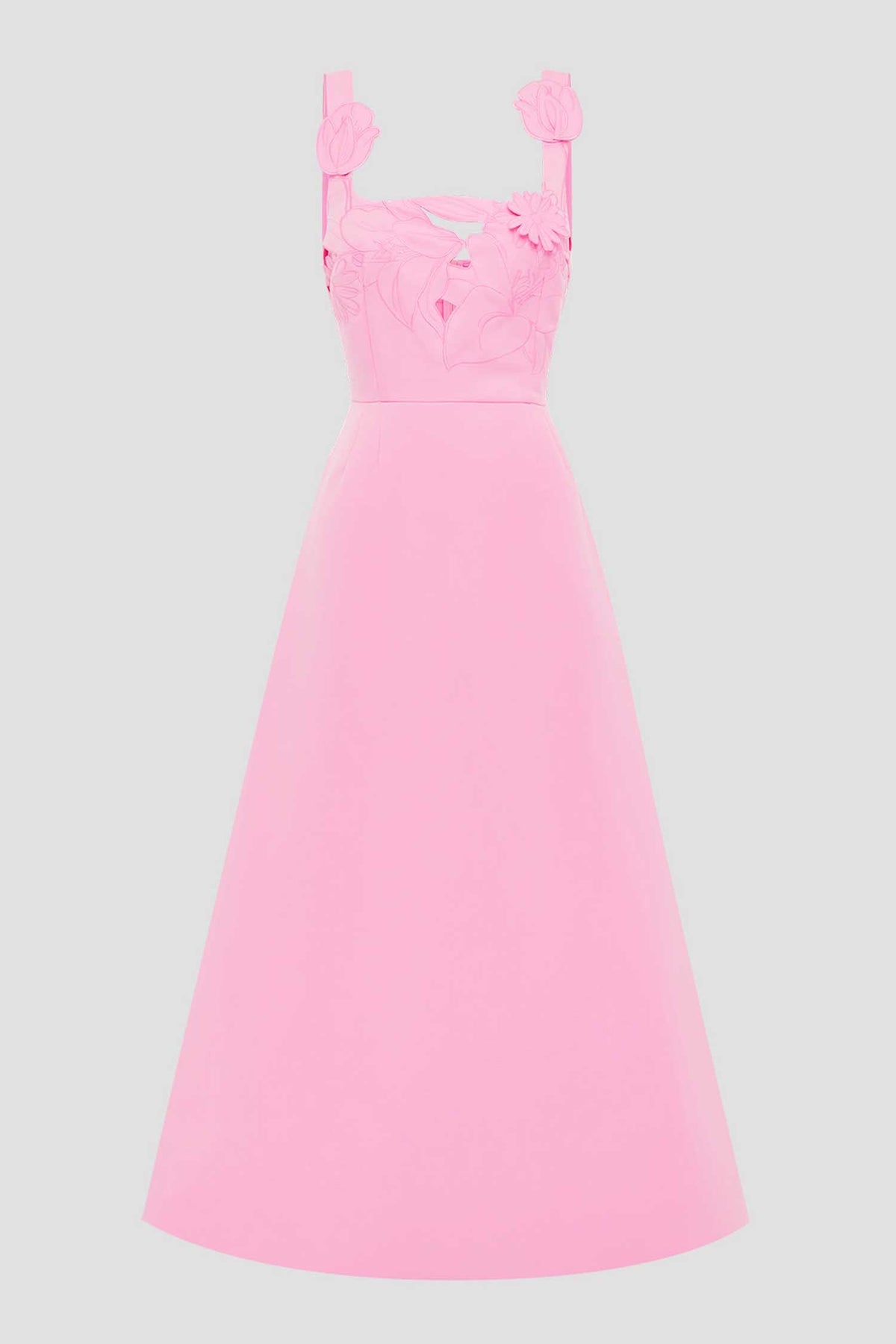Rianne Applique Maxi Dress in Baby Pink | FINAL SALE