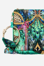 Ring Scarf Clutch in Animal Alchemy