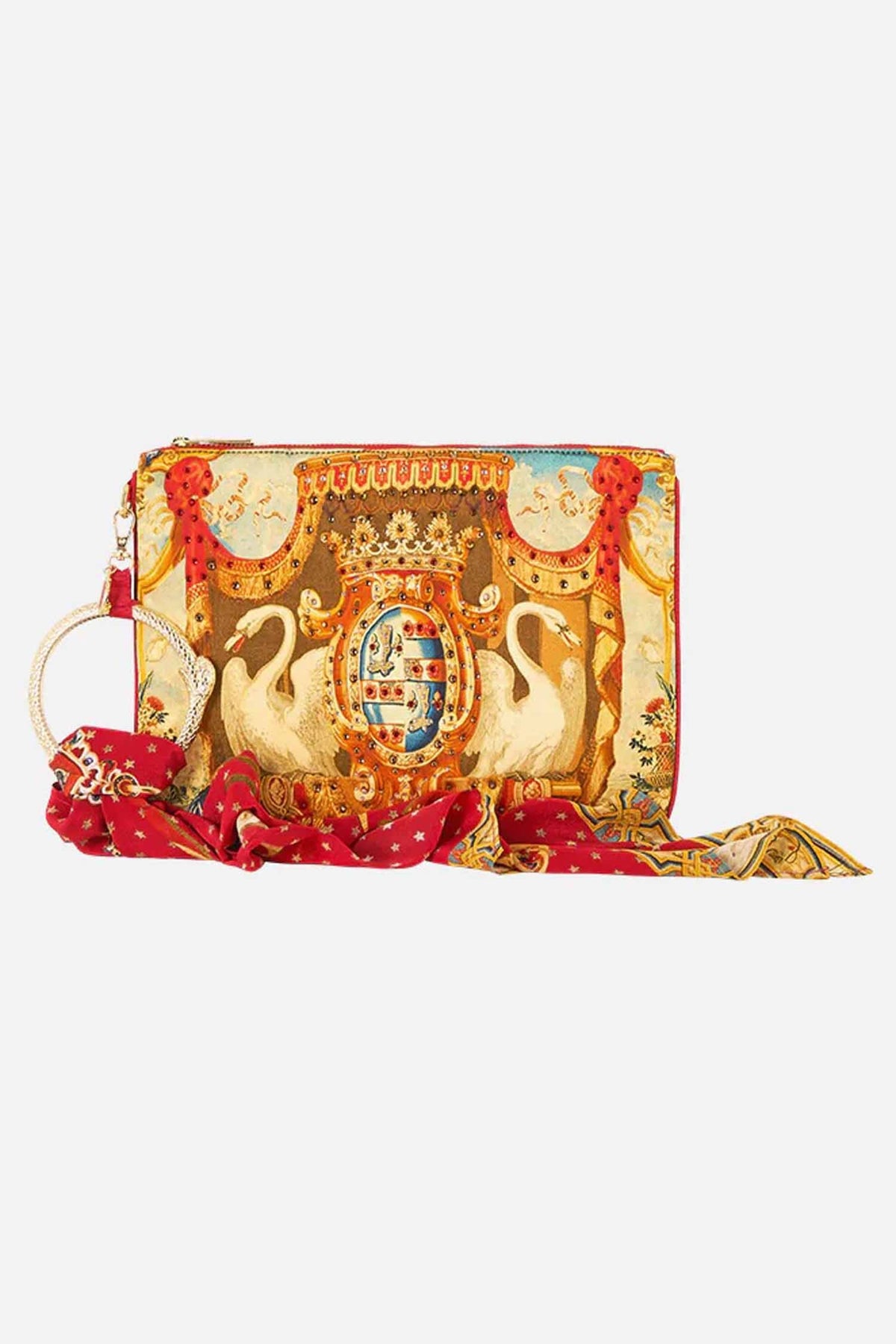 Ring Scarf Clutch in Life's Rich Tapestry