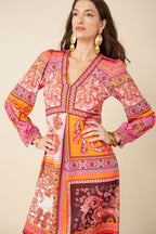 Rose Jersey Dress