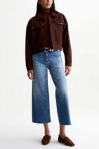 Saige Wide Leg Crop Jean in 17 Years Duet