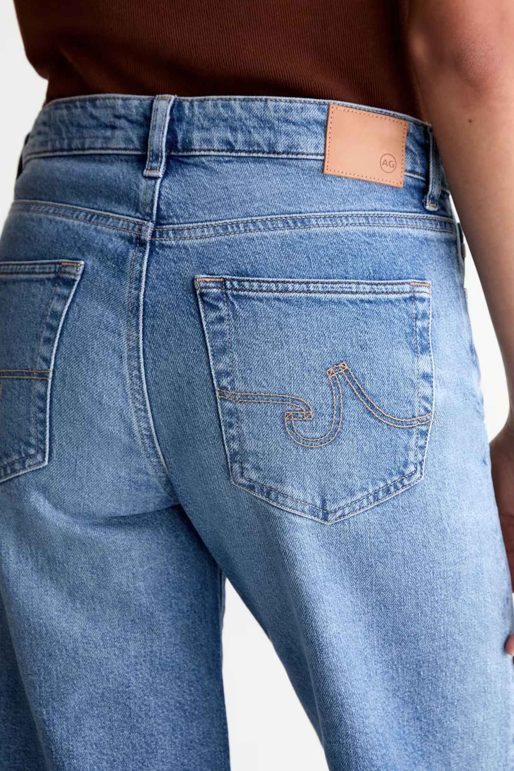 Saige Wide Leg Crop Jean in 17 Years Duet