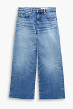 Saige Wide Leg Crop Jean in 17 Years Duet