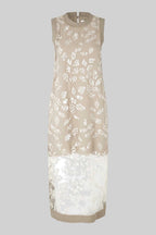 Salema Dress in Plaza Taupe