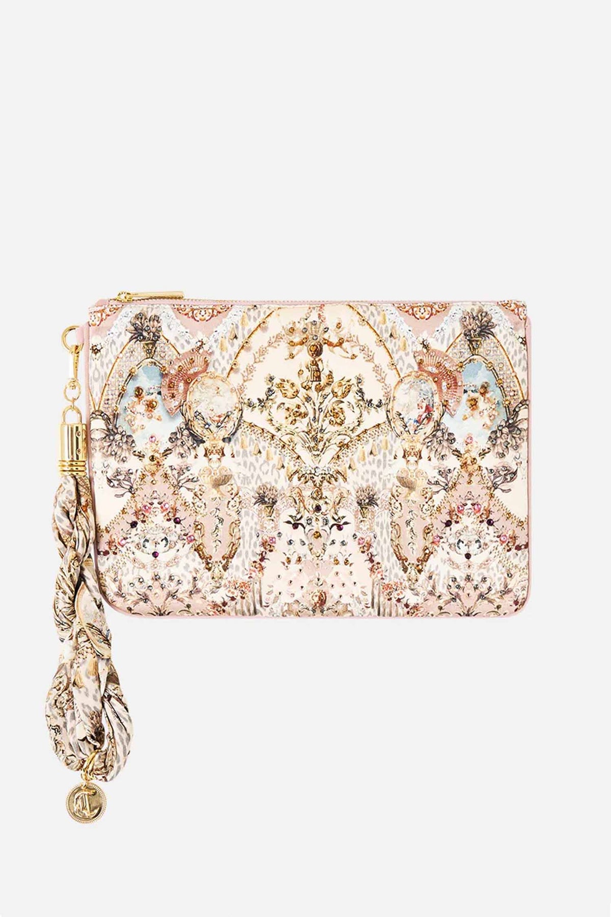 Scarf Clutch in Aranjuez Animalia