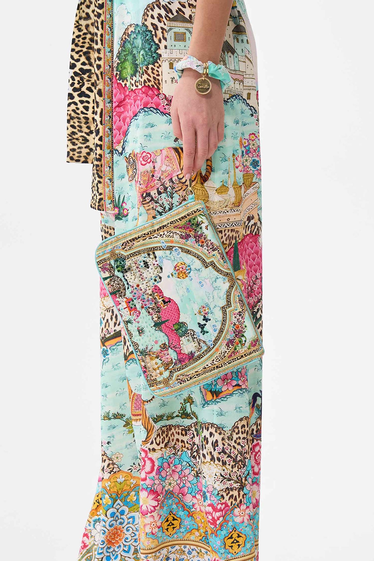Scarf Clutch in Miniature Moments