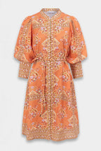 Scenic Dress in Marigold Glow