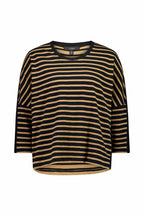 Scenic Top in Black/Caramel