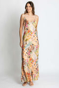 Selena Slip Dress in Capri