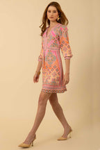 Sevyn V-Neck Jersey Dress
