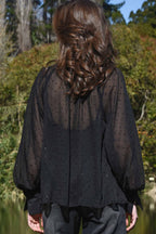 Sew Fancy Blouse in Black