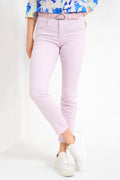 Shakira S 7/8 Slim Jeans in Soft Purple