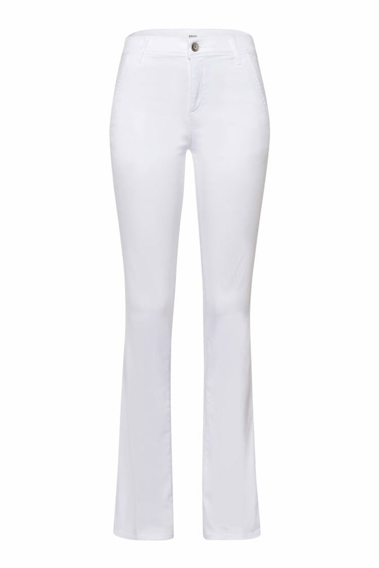 Shakira Slim Boot Cut Jeans in White