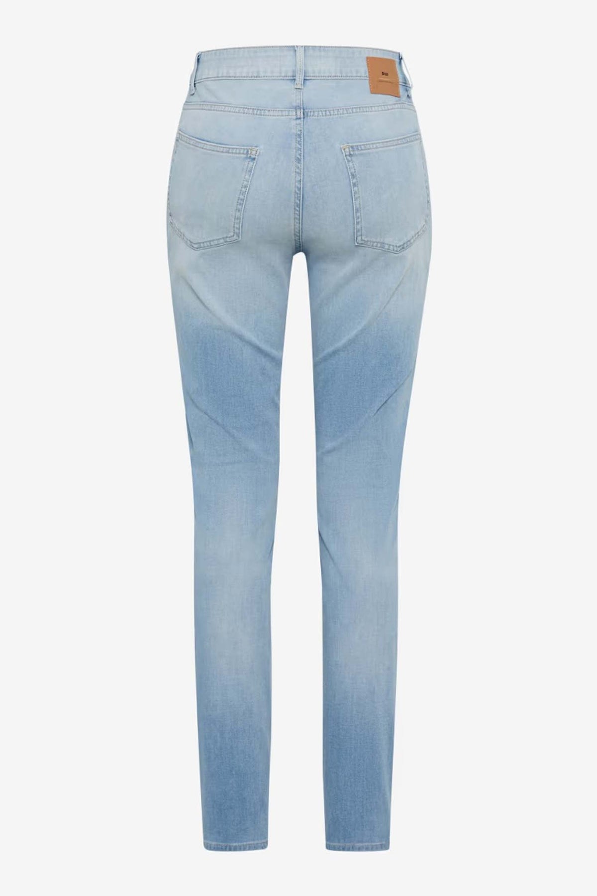 Shakira Slim Fit Jeans in Used Bleached Blue