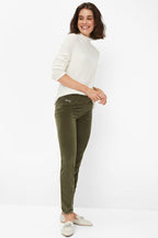 Shakira Corduroy Pants in Soft Khaki