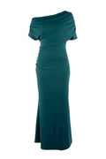 Shelly Long Gown in Teal