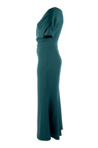 Shelly Long Gown in Teal
