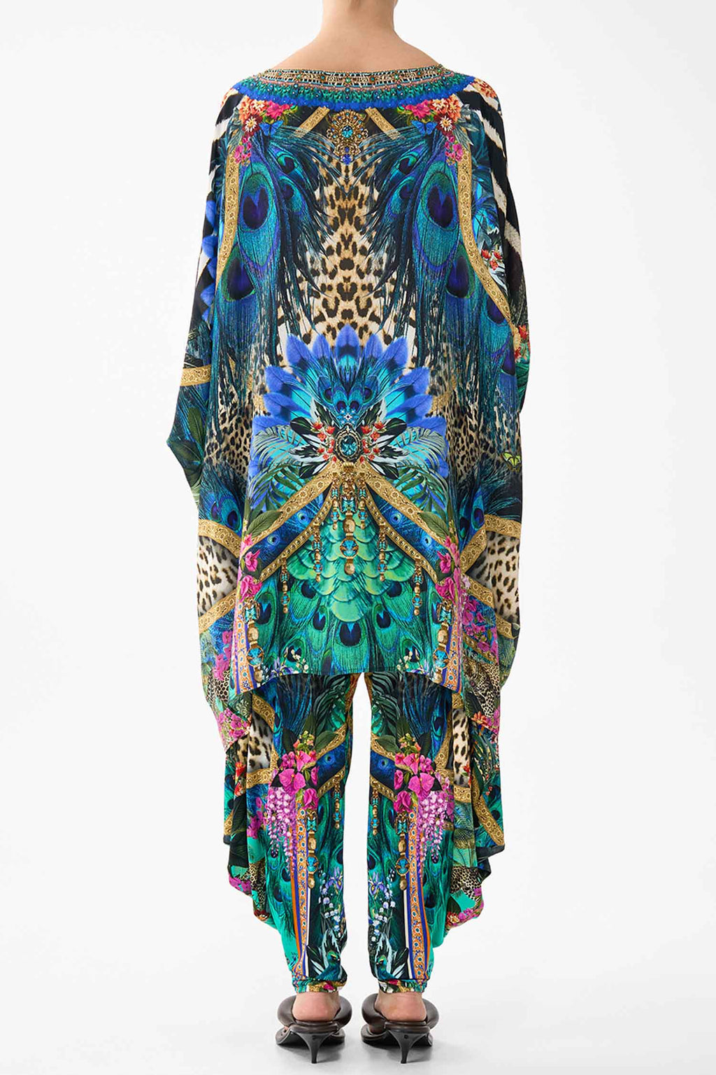 Short Kaftan w Cuff in Animal Alchemy