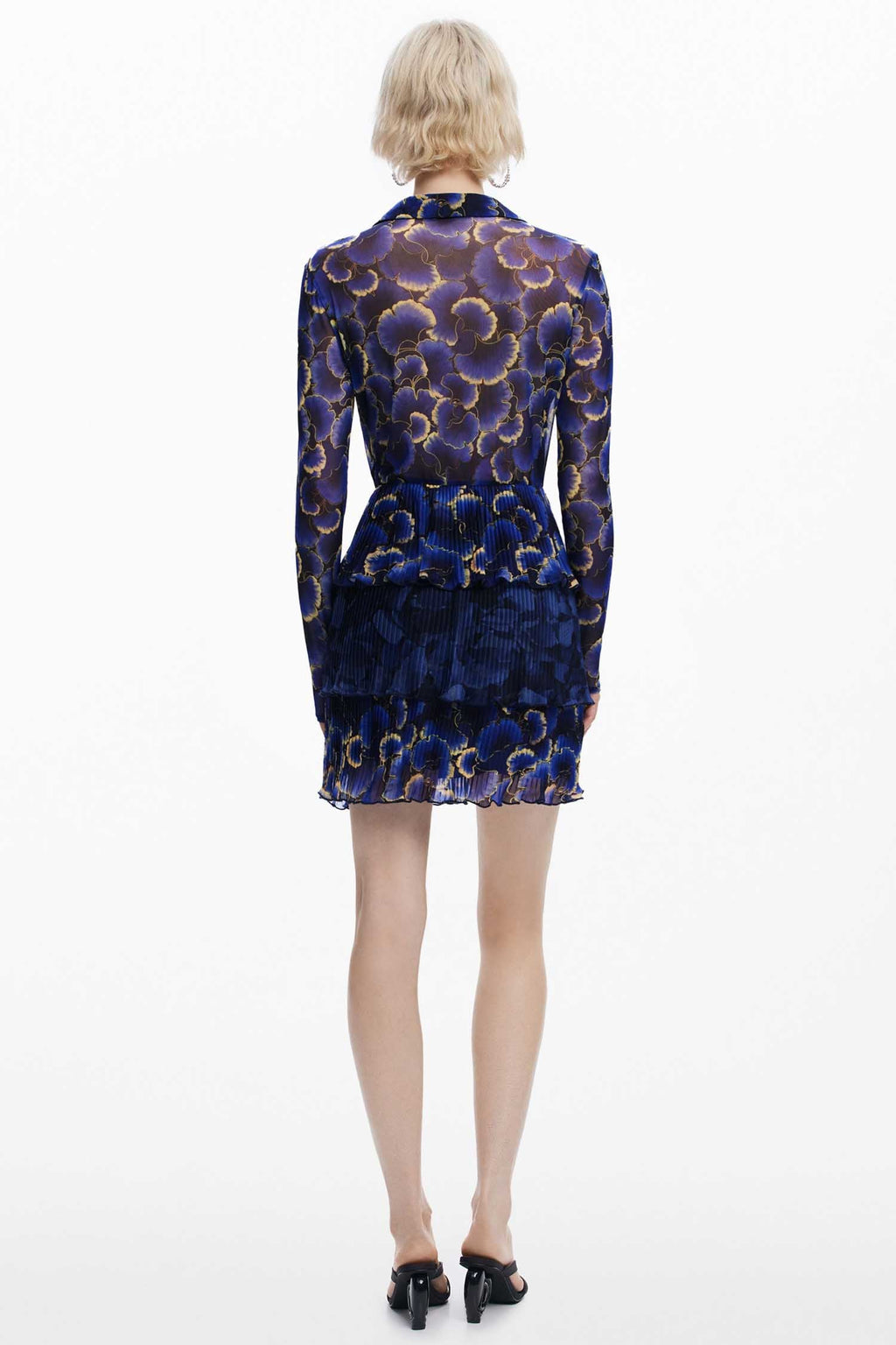 Short Shirtdress in Floral Print  | FINAL SALE