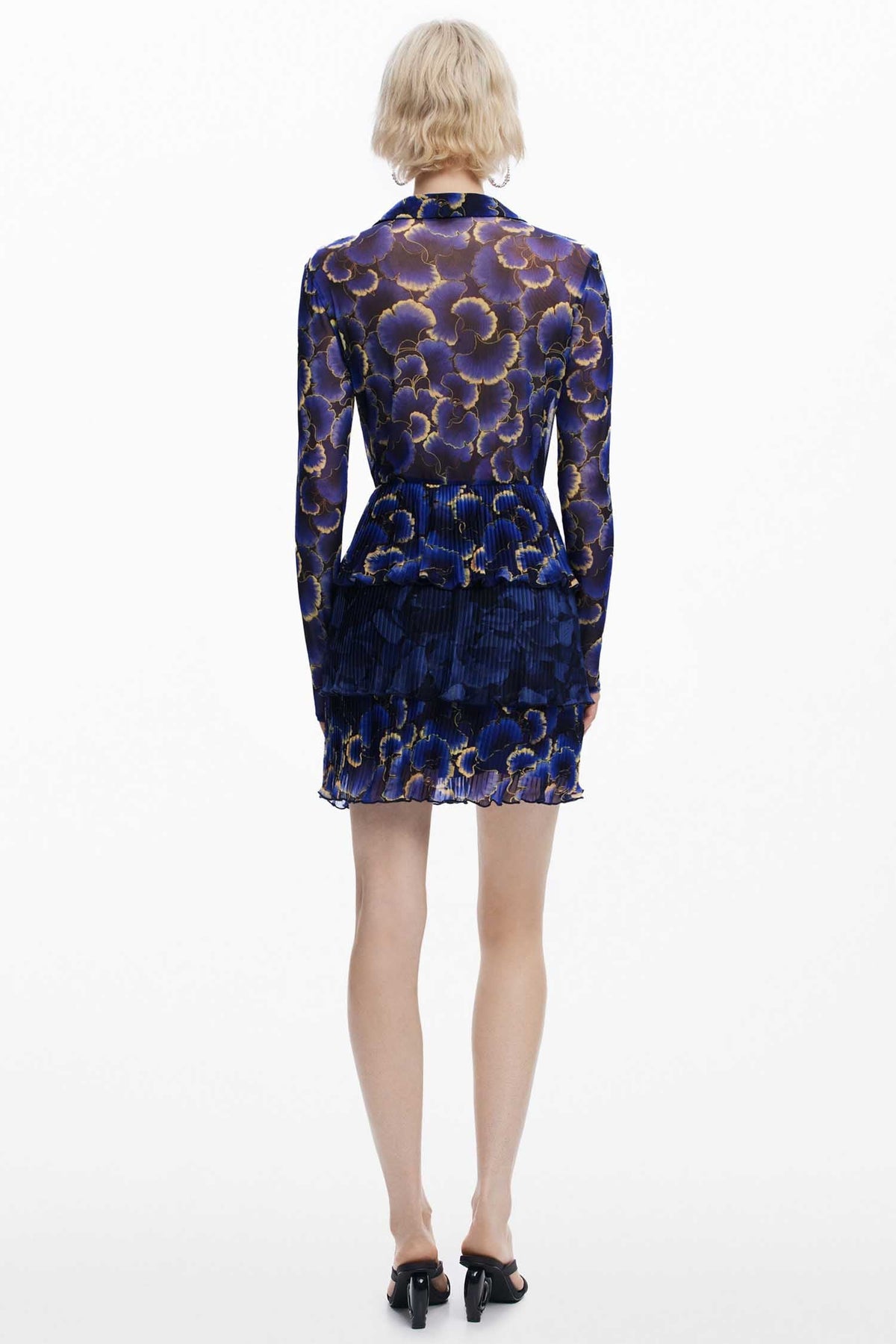 Short Shirtdress in Floral Print  | FINAL SALE