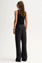 Silas Knit Top in Black