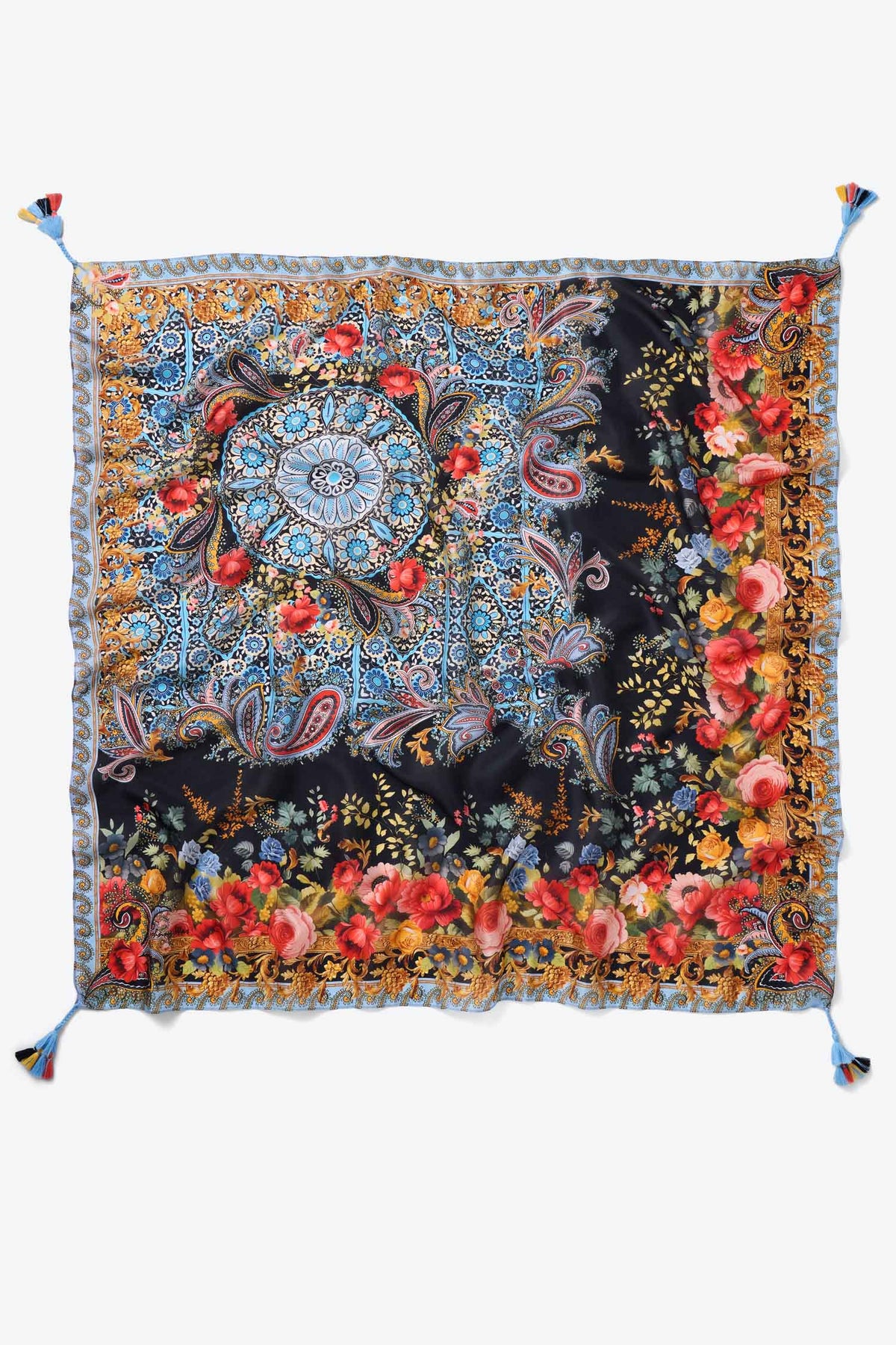 Silk Scarf in Leto