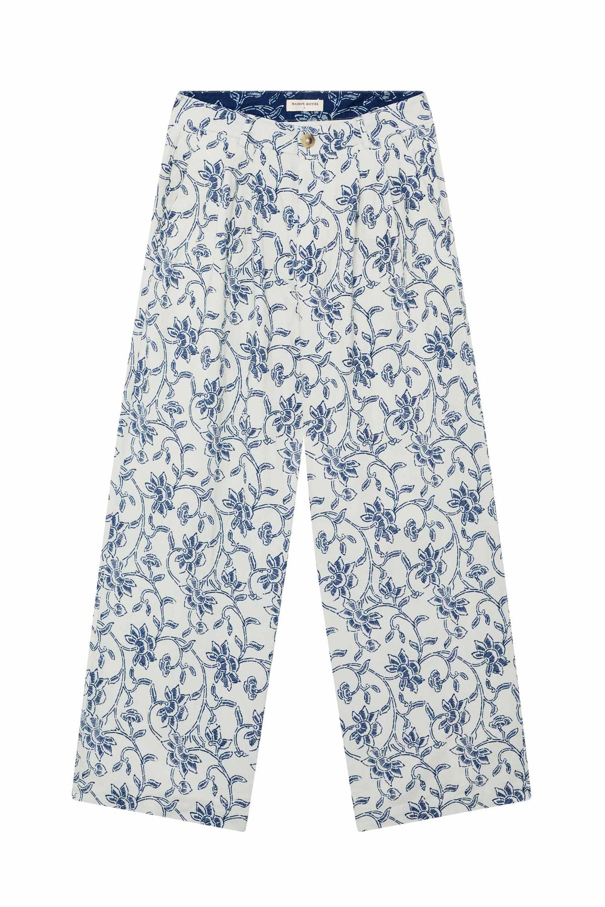 Simone Pant in White Fuji