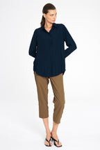 Single Pocket Shirt in Navy
