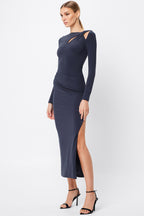 Slated Midi Dress in Slate | FINAL SALE