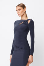 Slated Midi Dress in Slate | FINAL SALE