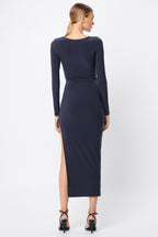 Slated Midi Dress in Slate | FINAL SALE