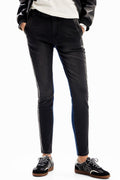 Slim Contrast Jeans Black Denim | FINAL SALE