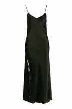 Bias Slip Dress in Black Dresses Lucy Laurita - Leiela 