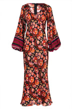 Slip Through Dress in Pink Floral