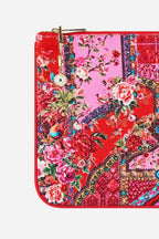 Small Canvas Clutch in Heirloom Empire