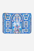 Small Canvas Clutch in Ottoman Opulence | FINAL SALE