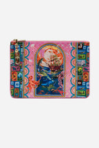 Small Canvas Clutch in Salty Splendour | FINAL SALE