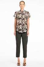 Soft Stand Shirt in Bayleaf
