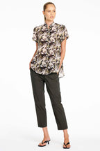 Soft Stand Shirt in Bayleaf