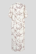 Soil Dress in Eggnog