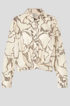 Soil Twist Shirt in Eggnog