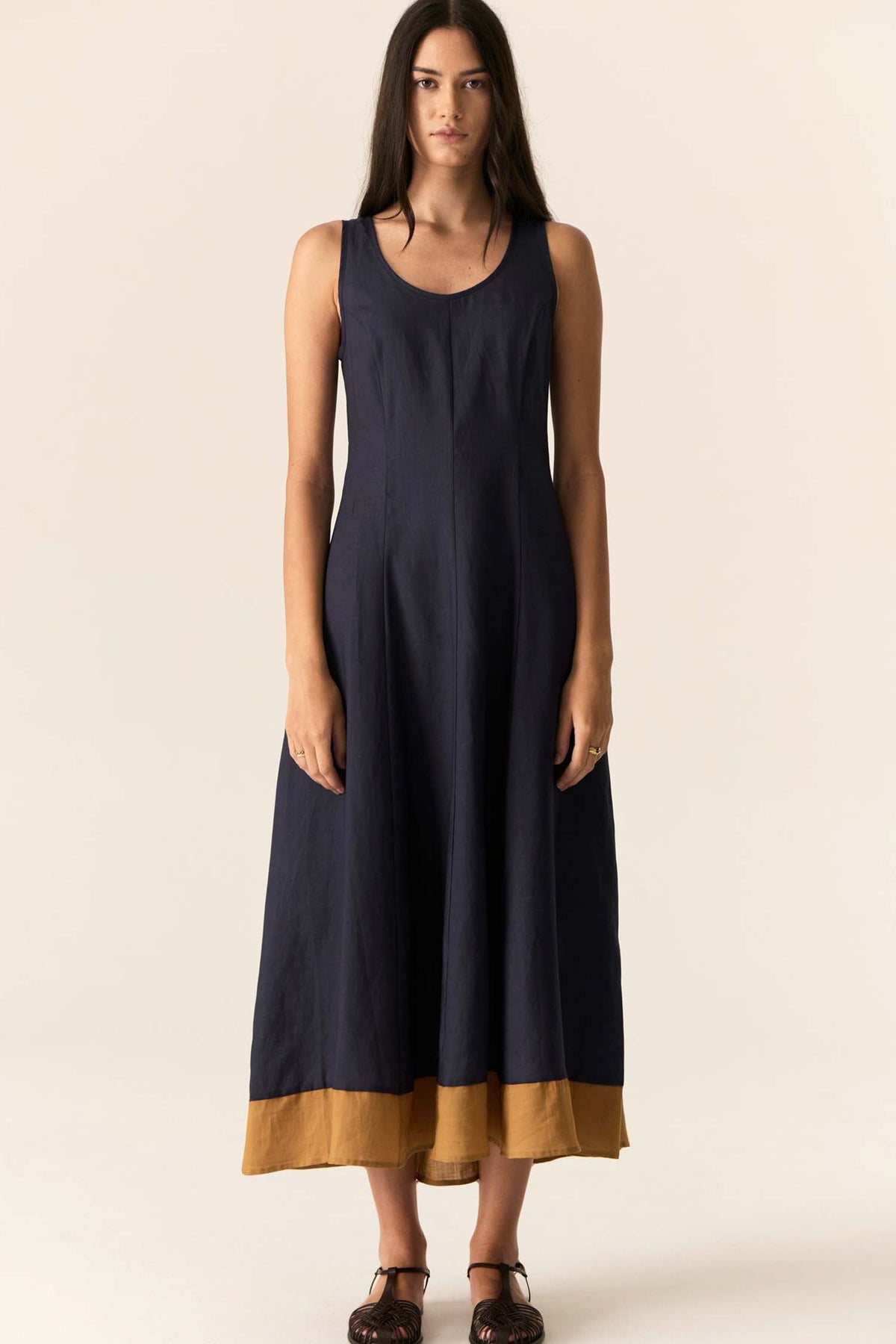 Speck Dress in Ink Ginger | FINAL SALE