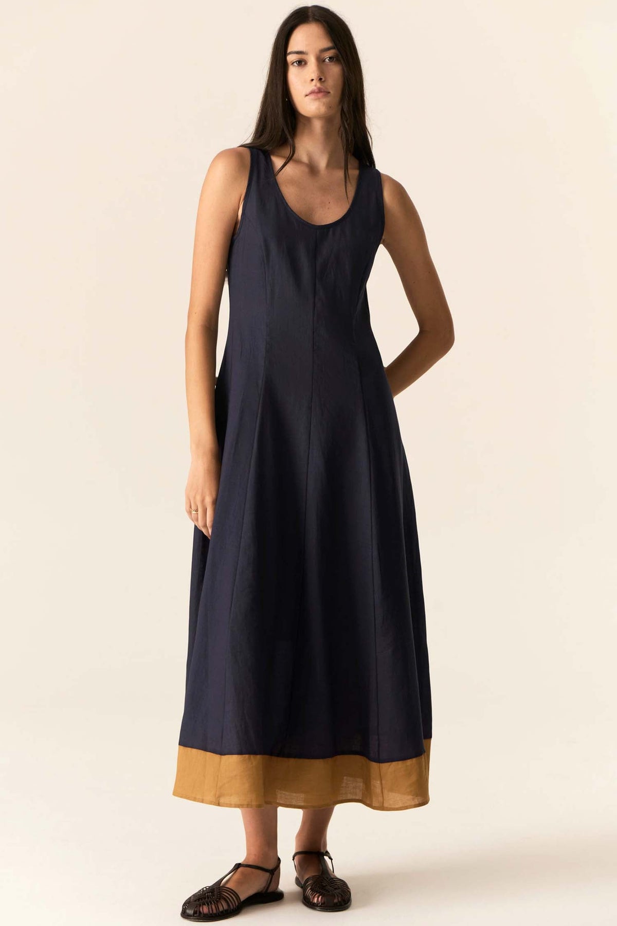 Speck Dress in Ink Ginger | FINAL SALE
