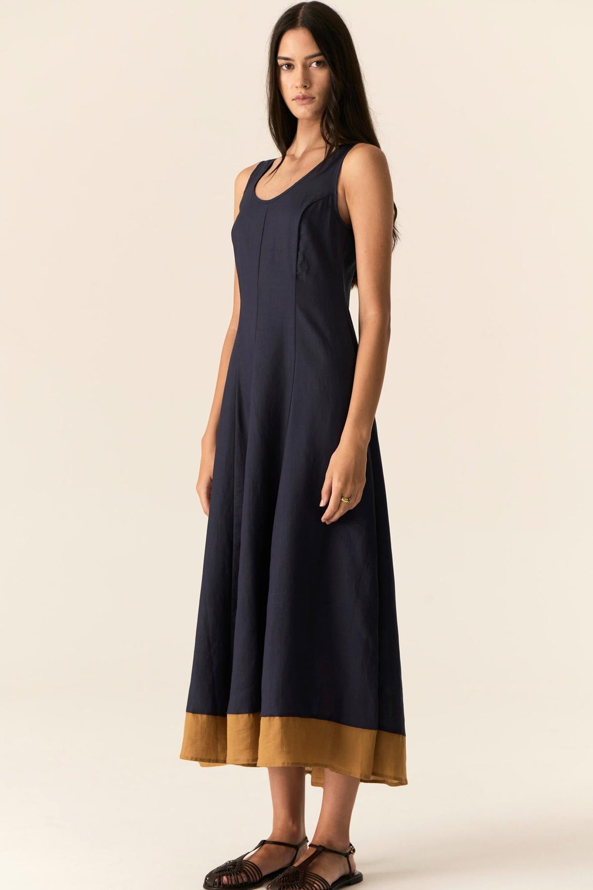 Speck Dress in Ink Ginger | FINAL SALE
