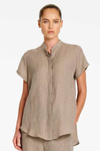Stand Shirt in Stucco