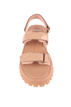 Start Patent Leather Sandals in Nude | FINAL SALE