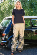 Stride After Stride Trouser in Tan | FINAL SALE